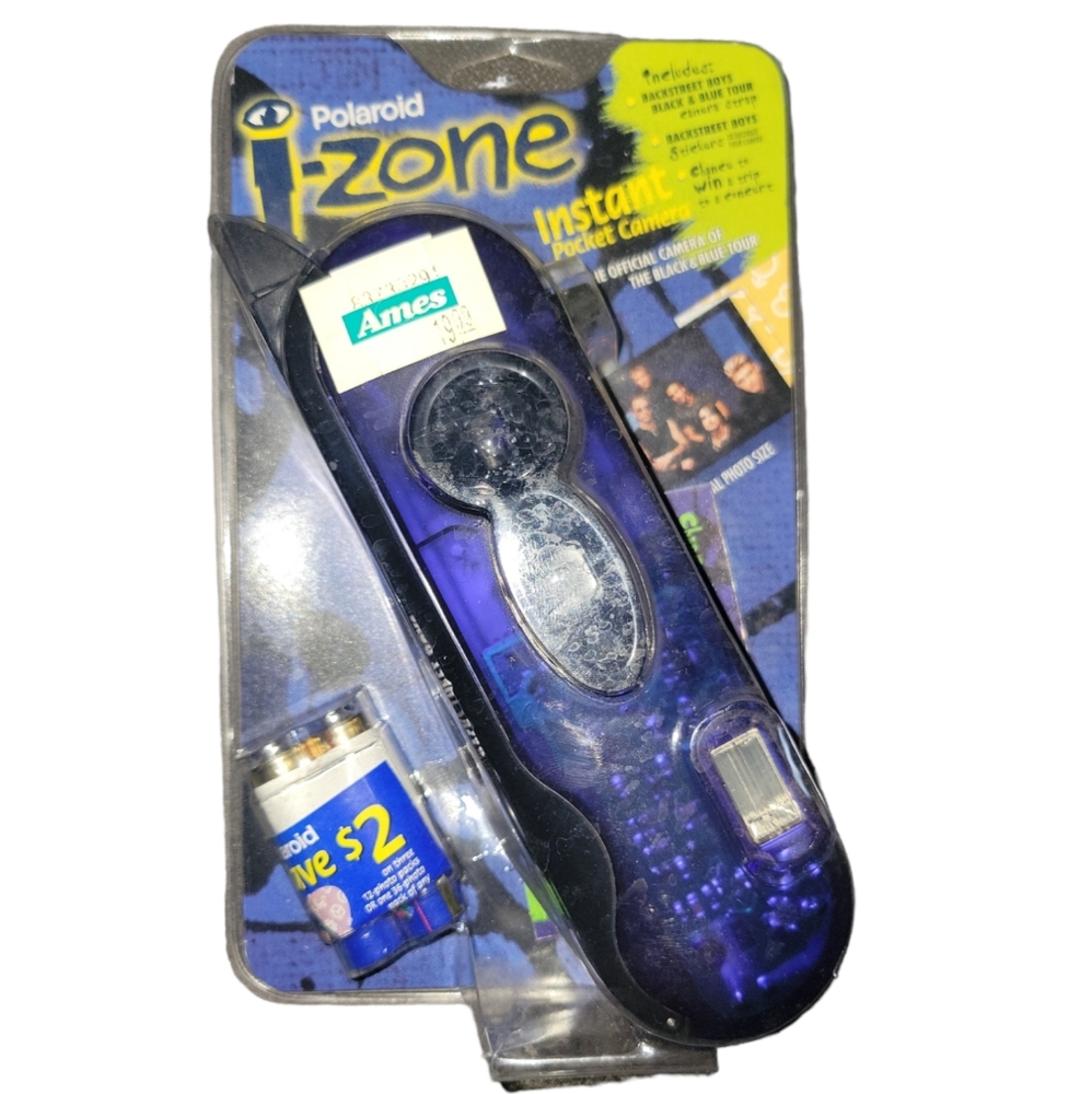 Polaroid I-zone Instant Pocket camera backstreet boys